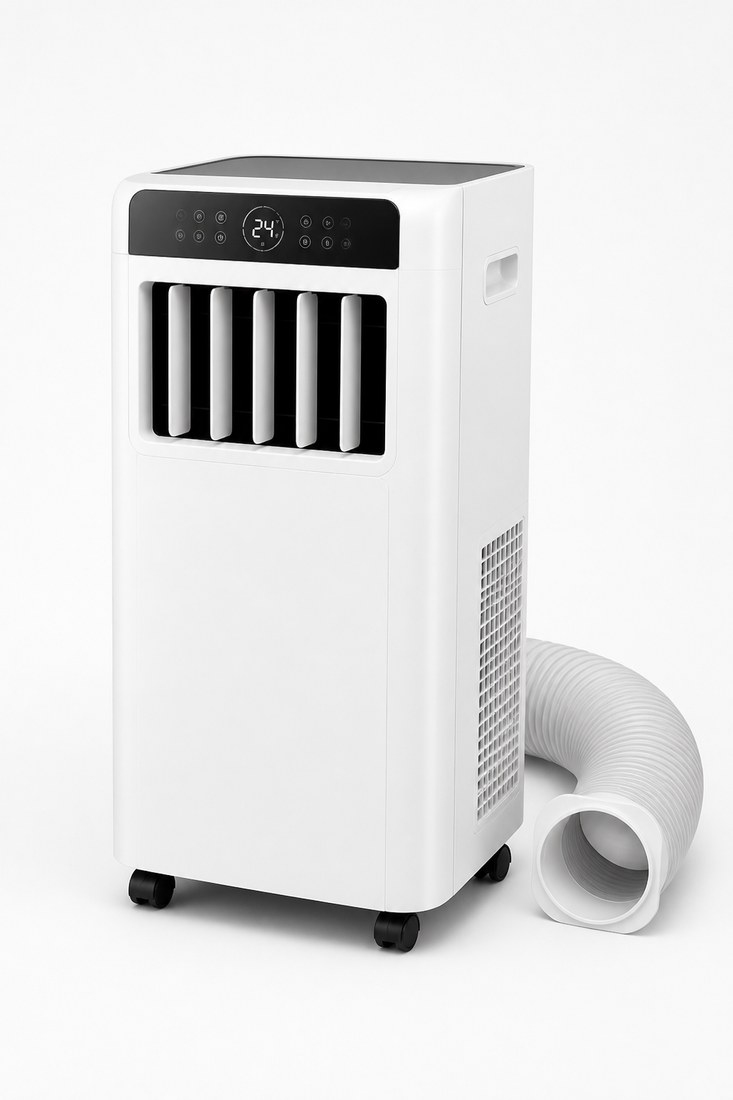 Mobile Klimaanlage mit Abluftschlauch